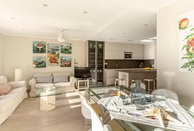 Zona de estar de La Terraza del Canadell - WeHost Costa Brava