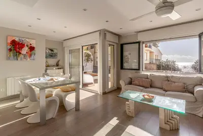 Zona de estar de La Terraza del Canadell - WeHost Costa Brava