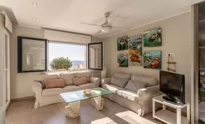 Zona de estar de La Terraza del Canadell - WeHost Costa Brava