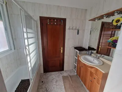 Una cocina o zona de cocina en Acogedor apartamento a tres minutos de la playa