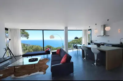 Paisaje cerca de esta villa