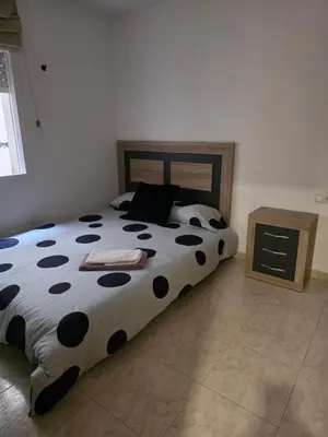 Cama o camas de una habitación en Room in shared apartment