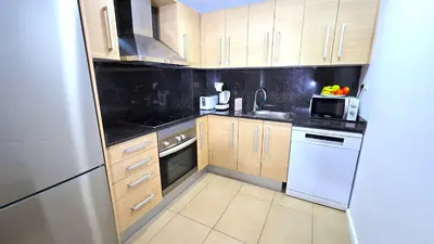 Una cocina o zona de cocina en NEXTHOME Chill Out & Pool City Center