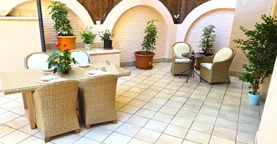 Zona de estar de NEXTHOME Chill Out & Pool City Center