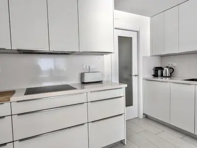 Una cocina o zona de cocina en EVH118 Apartamento en primera linea