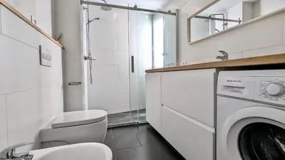 Un baño de EVH122 Apartamento con vistas al mar