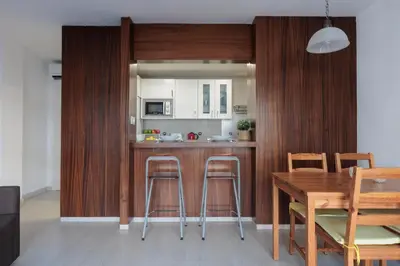 Una cocina o zona de cocina en LETS HOLIDAYS Beach Apartment in Tossa