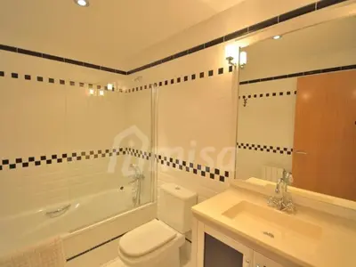 Un baño de Villa Martina