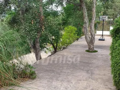 Jardín al aire libre en Villa Martina