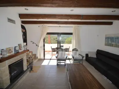 Zona de estar de Villa Martina