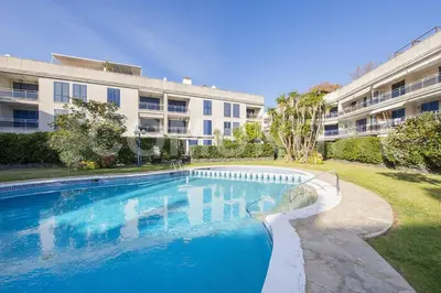 Piscina en o cerca de Apartamento con piscina y aparcamiento en Playa de Aro