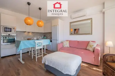 Una cocina o zona de cocina en Apartament BellPort