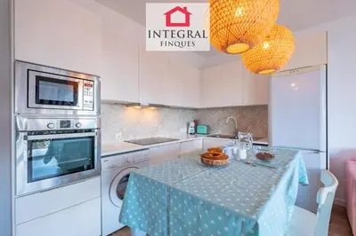 Una cocina o zona de cocina en Apartament BellPort