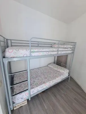 Cama o camas de una habitación en VILLAS COSETTE Apartamento NEPTUNO 417