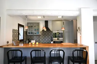 Una cocina o zona de cocina en Homenfun Costa Brava Begur Villa