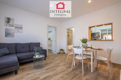 Zona de estar de Apartament Marea Baixa