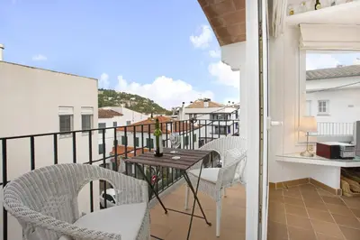 Un balcón o terraza de Sol - Llafranc