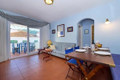 Zona de estar de Lucky - Llafranc