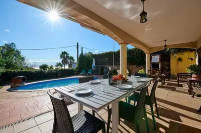 Piscina en o cerca de Villa Sol y Mar - Lloret de Mar