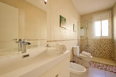 Un baño de Villa Sol y Mar - Lloret de Mar