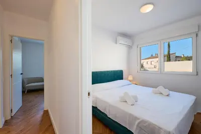 Cama o camas de una habitación en 2 Villa Bel - Lloret de Mar
