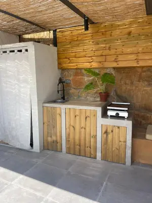 Una cocina o zona de cocina en La Barraca 1939