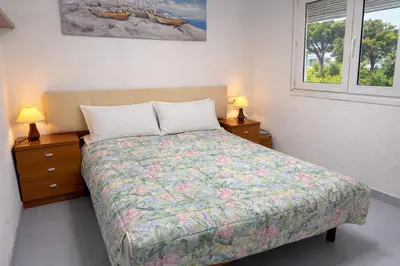 Cama o camas de una habitación en Club de Mar