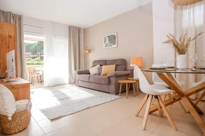 Zona de estar de Valeria Cozy new apartment 2025
