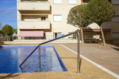 Piscina en o cerca de Valeria Cozy new apartment 2025