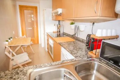 Una cocina o zona de cocina en Valeria Cozy new apartment 2025