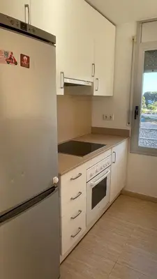 Una cocina o zona de cocina en Comfortable apartamento Luxury, Lloret de Mar