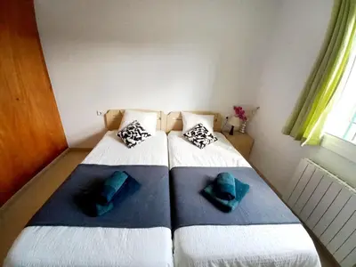 Cama o camas de una habitación en Calonge Villa Acacia