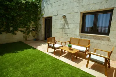 Jardín al aire libre en Casa A1 Beautiful house few steps from the beach