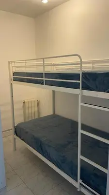 Cama o camas de una habitación en Comfortable apartamento Costa Zeus