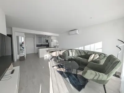 Zona de estar de Kerstin Bruns - Apartment Lissa with ocean views
