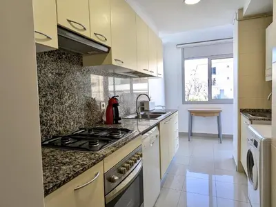 Una cocina o zona de cocina en EVH135 Apartamento con piscina comunitaria