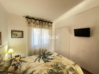 Cama o camas de una habitación en Riera Fanals 26 1º 3ª