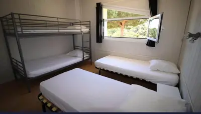 Cama o camas de una habitación en Villa à Rosamar