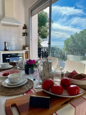Paisaje cerca de esta villa