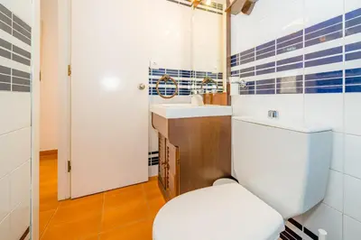 Una cocina o zona de cocina en MM-Precioso piso con terraza y vistas al Mar A/C