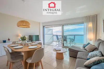 Zona de estar de Paradís Platja Apartment