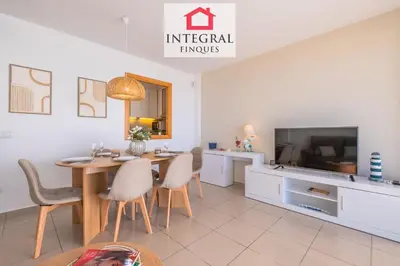 Una televisión o centro de entretenimiento en Paradís Platja Apartment