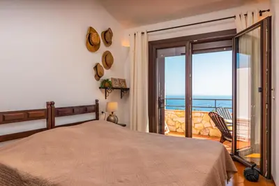 Cama o camas de una habitación en ST-4 BEGUR SA TUNA 4 PaX