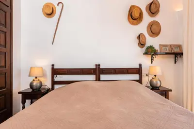 Cama o camas de una habitación en ST-4 BEGUR SA TUNA 4 PaX