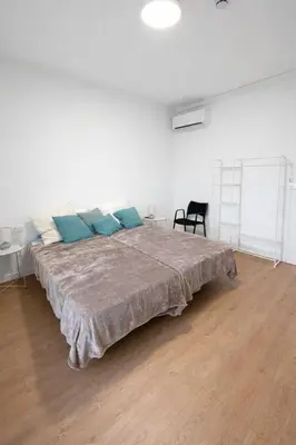 Cama o camas de una habitación en Apartaments Montseny