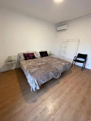 Cama o camas de una habitación en Apartaments Montseny
