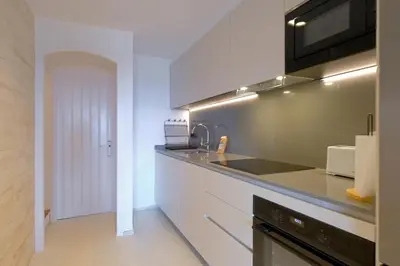 Una cocina o zona de cocina en AL-1 Llafranc 4 PAX