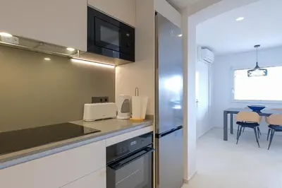 Una cocina o zona de cocina en AL-1 Llafranc 4 PAX