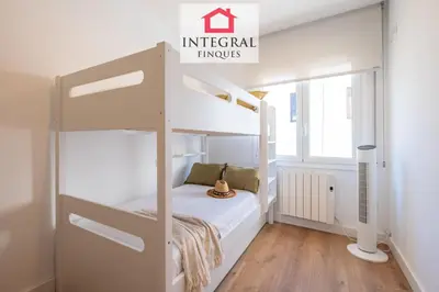 Cama o camas de una habitación en Apartament Cal Mar