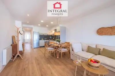 Una cocina o zona de cocina en Apartament Cal Mar
